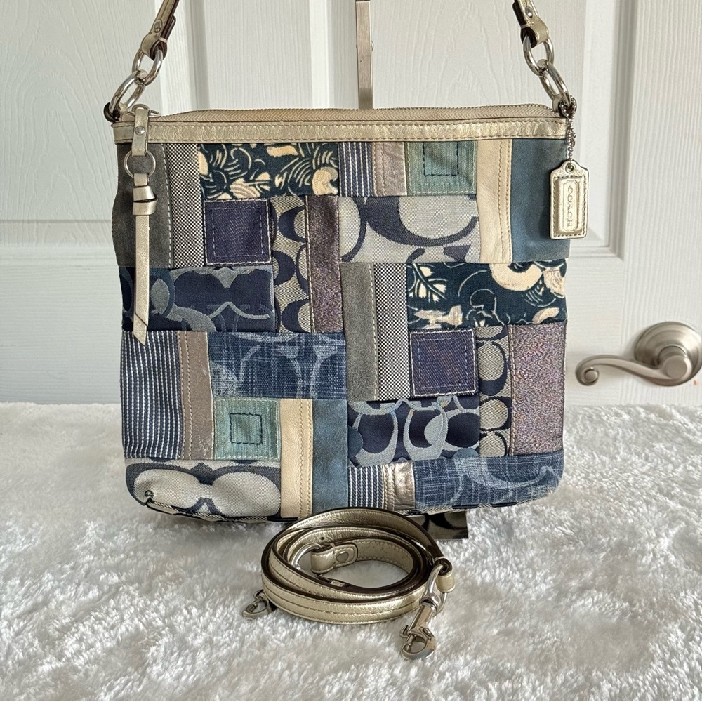 Coach Patchwork Shoulder/Crossbody Bag - image 3